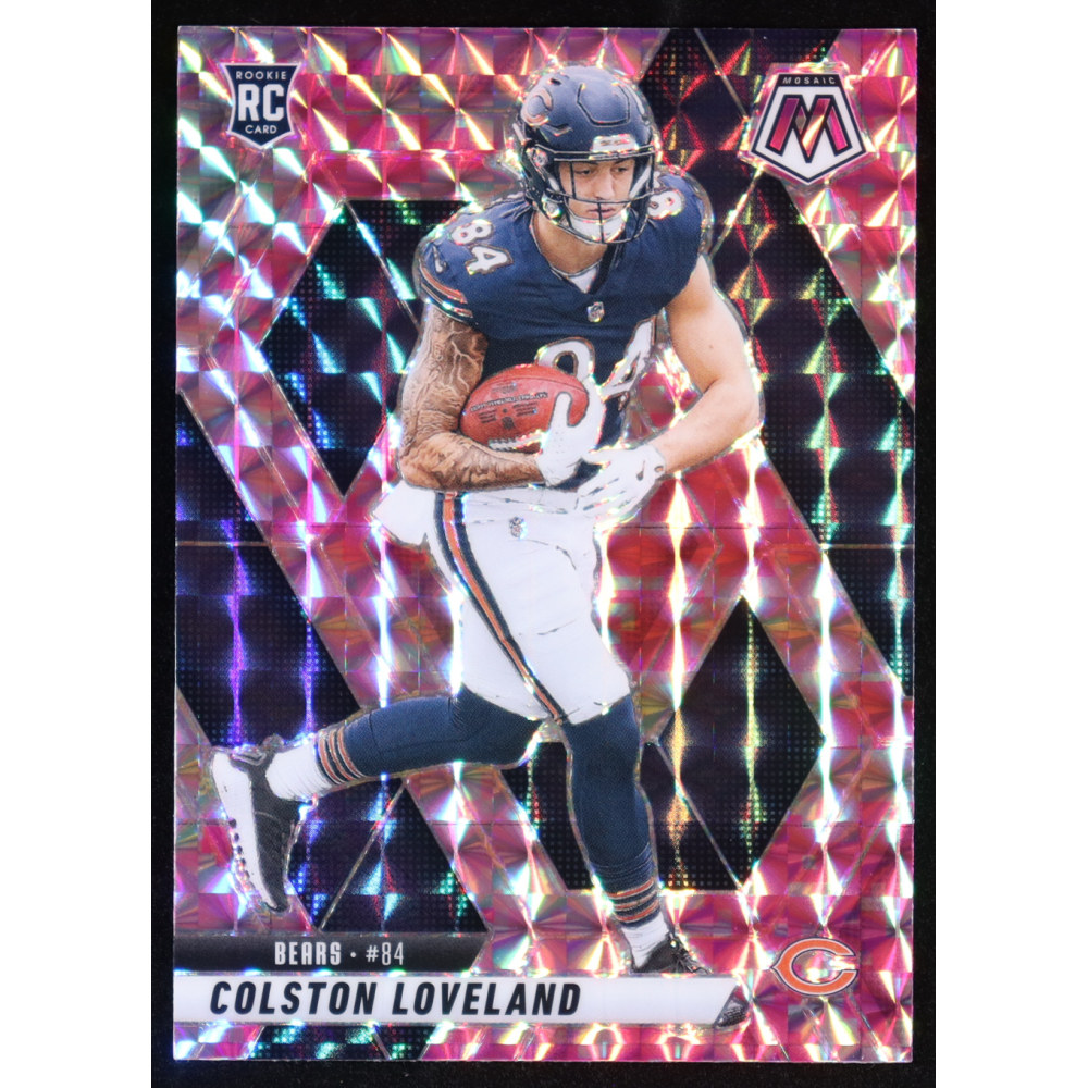 Colston Loveland 2025 Panini Mosaic Pink #304 RC at PristineAuction.com