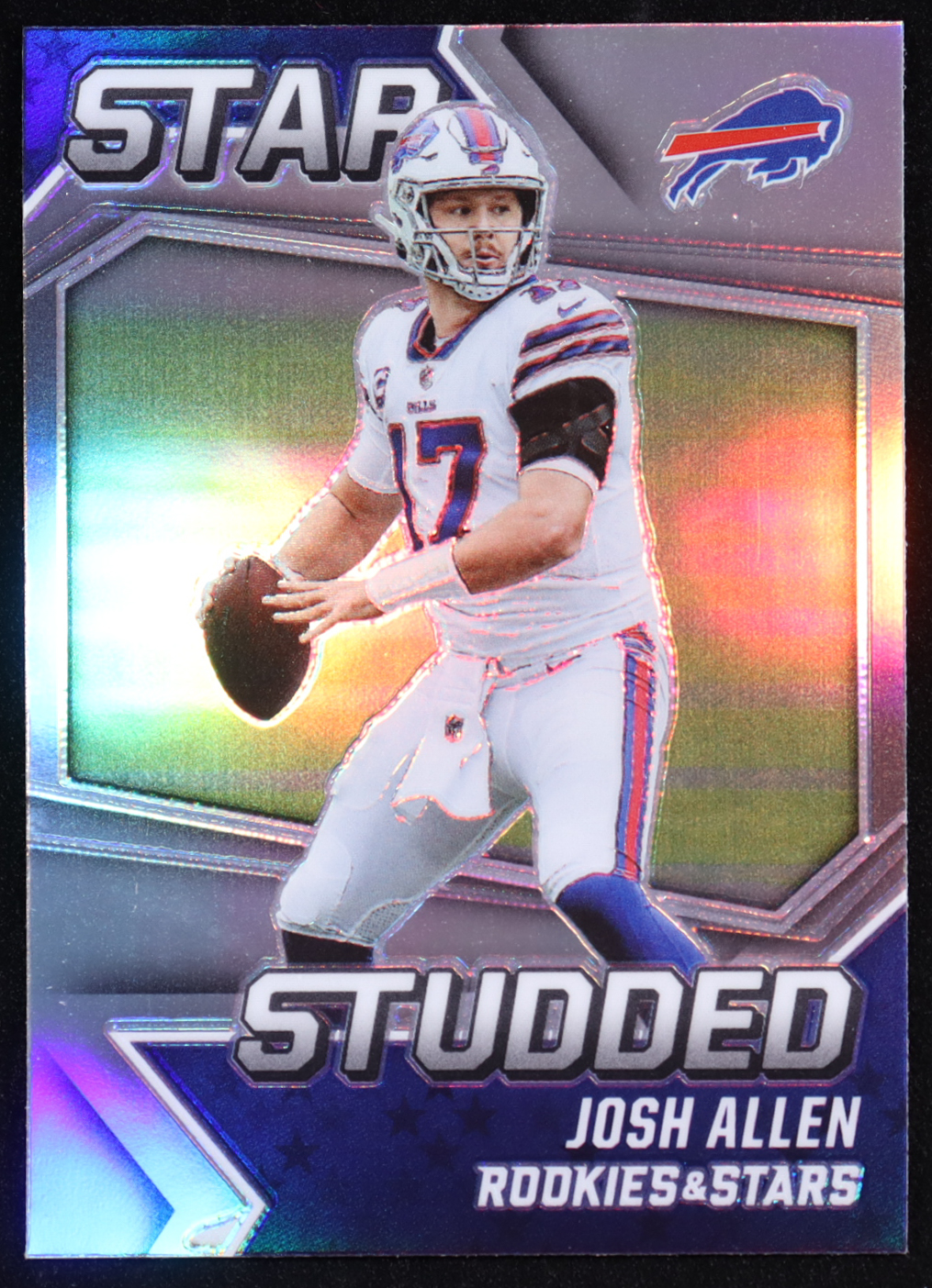 Josh Allen 2021 Rookies and Stars Star Studded Silver #12 at PristineAuction.com Josh Allen 2021 Rookies and Stars Star Studded Silver #12 at PristineAuction.com