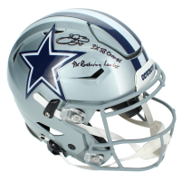 Emmitt Smith Signed Cowboys Full-Size Authentic On-Field SpeedFlex Helmet Inscribed "3x SB Champs" & "4x Rushing YDS Leader" (Beckett & Prova) at PristineAuction.com