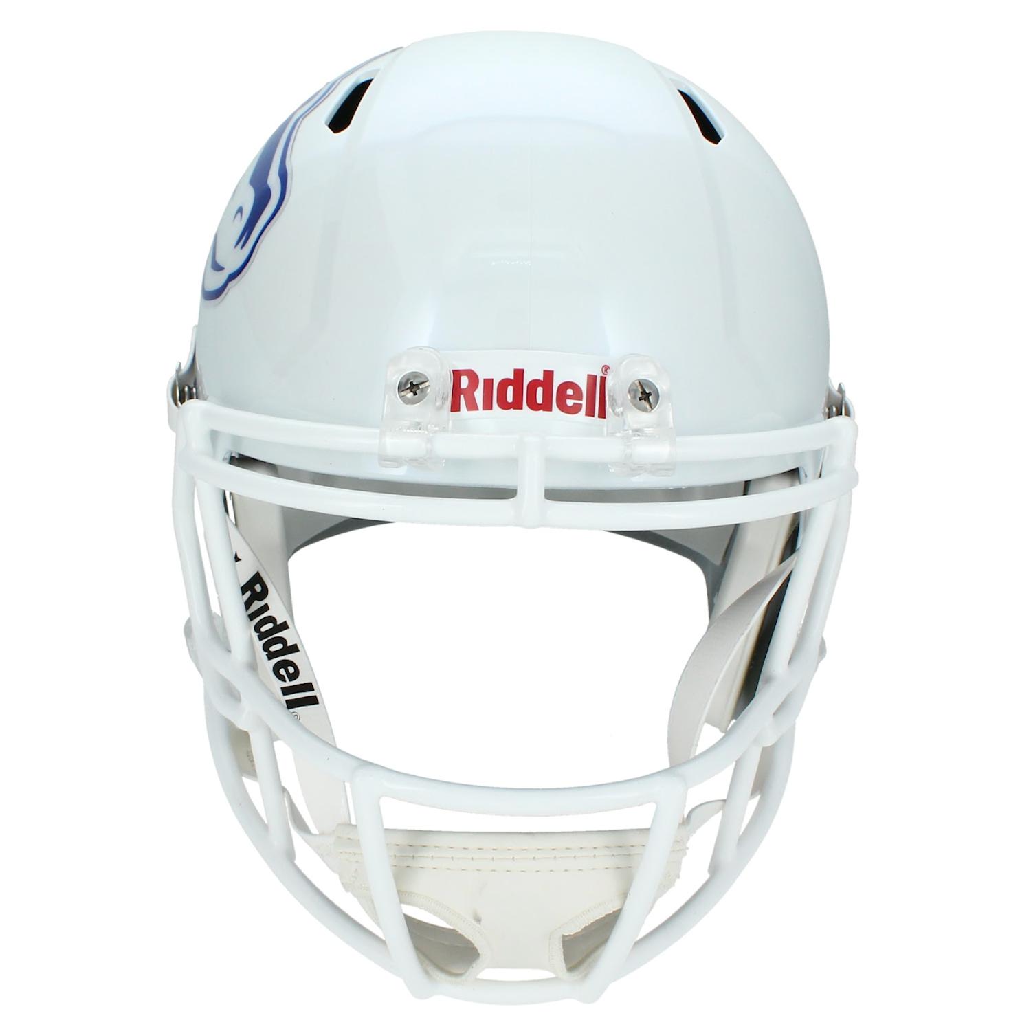 Ashton Jeanty Signed Boise State Broncos Full-Size Speed Helmet (Beckett) at PristineAuction.com Ashton Jeanty Signed Boise State Broncos Full-Size Speed Helmet (Beckett) at PristineAuction.com