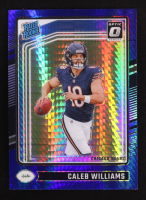 Caleb Williams 2024 Donruss Optic Blue Hyper #201 RC at PristineAuction.com