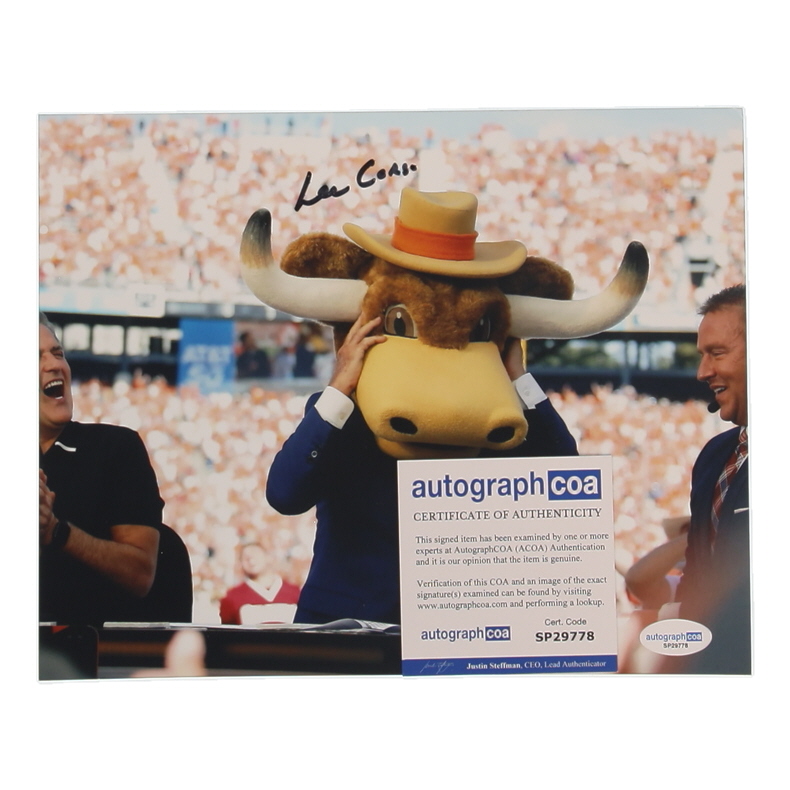 Lee Corso Signed 8x10 Photo (ACOA) at PristineAuction.com Lee Corso Signed 8x10 Photo (ACOA) at PristineAuction.com