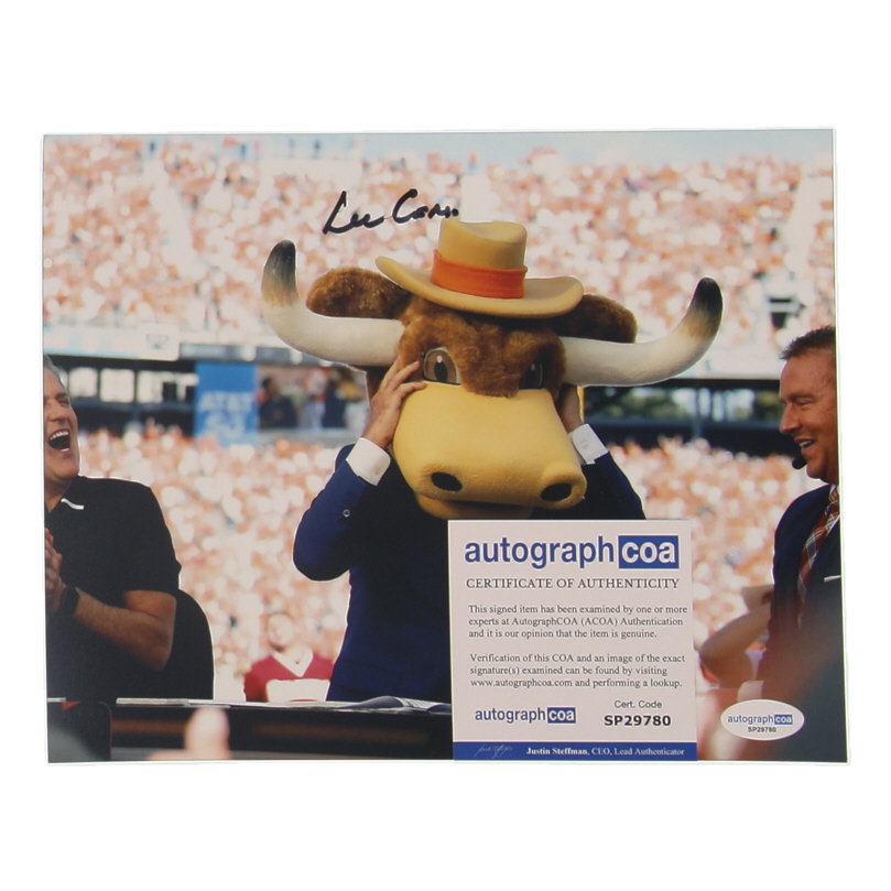 Lee Corso Signed 8x10 Photo (ACOA) at PristineAuction.com Lee Corso Signed 8x10 Photo (ACOA) at PristineAuction.com