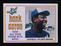 Hank Aaron 1974 Topps 715 #1 at PristineAuction.com