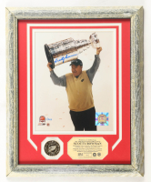 Scotty Bowman Signed Red Wings Custom Framed Matted Photo Display (Highland Mint) at PristineAuction.com