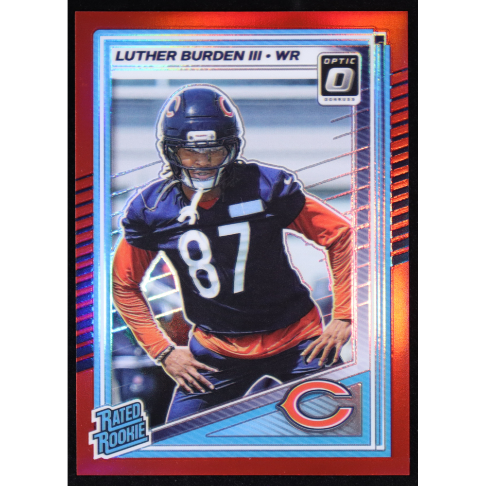 Luther Burden III 2025 Panini Donruss Optic Red RR #275 RC #132/149 at PristineAuction.com