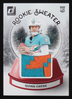 Quinn Ewers 2025 Donruss Rookie Holiday Sweaters #17 RC at PristineAuction.com