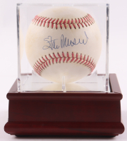 Stan Musial Signed ONL Baseball in Display Case (PSA) at PristineAuction.com