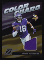Justin Jefferson 2024 Zenith Color Guard Jerseys #14 at PristineAuction.com