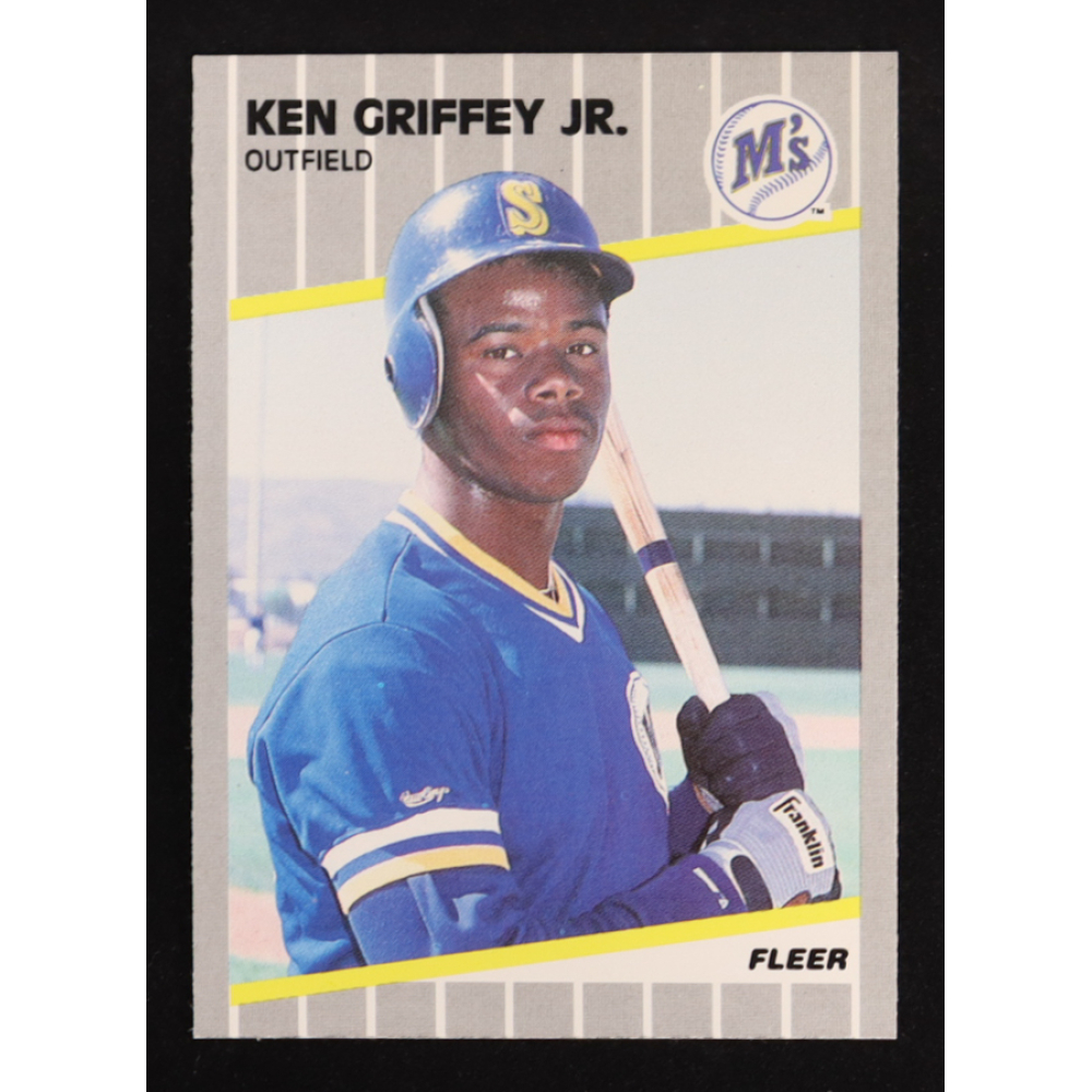 Ken Griffey Jr. 1989 Fleer #548 RC at PristineAuction.com