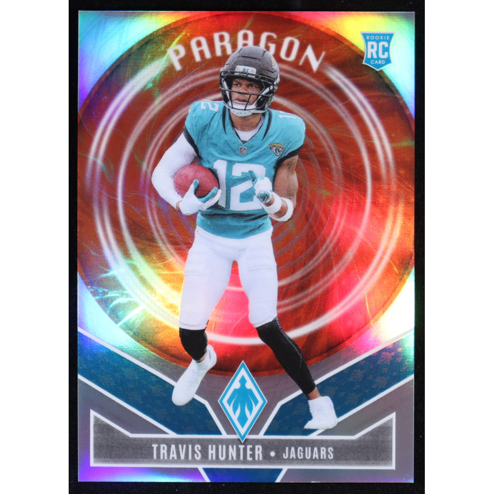 Travis Hunter 2025 Panini Phoenix Paragon #12 RC at PristineAuction.com