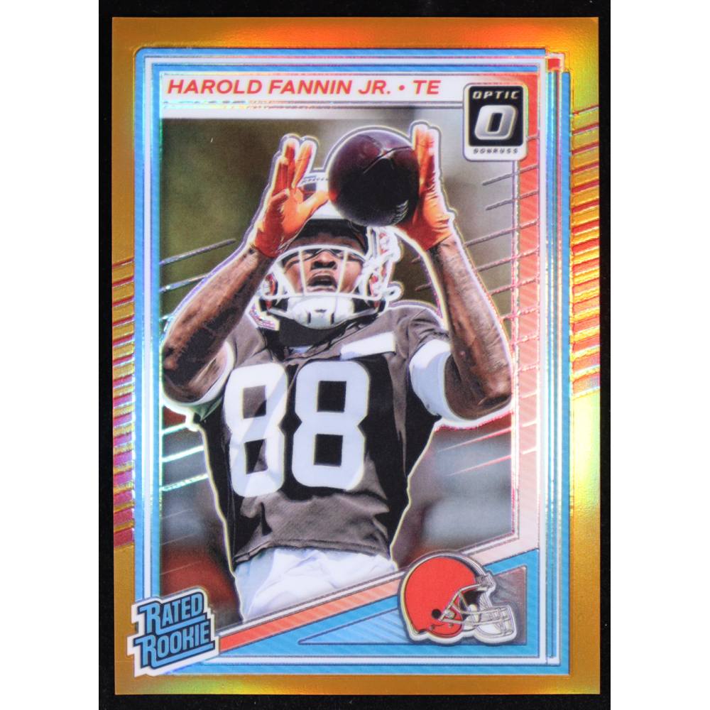 Harold Fanin Jr. 2025 Panini Donruss Optic Orange RR #284 RC at PristineAuction.com