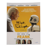 Frank Langella Signed "Robot & Frank" 8x10 Photo Inscribed "All Best" (ACOA) at PristineAuction.com