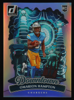 Omarion Hampton 2025 Donruss Downtown! #16 RC at PristineAuction.com
