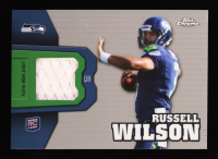 Russell Wilson 2012 Topps Chrome Rookie Relics #RR26 RC at PristineAuction.com