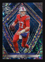 Josh Allen 2020 Panini Spectra Neon Blue #6 #09/60 at PristineAuction.com