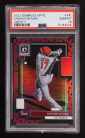 Shohei Ohtani 2022 Donruss Liberty #147 #12/25 (PSA 10) at PristineAuction.com