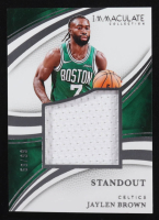 Jaylen Brown 2024-25 Immaculate Collection Standout Memorabilia #3 #59/99 at PristineAuction.com