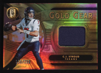 CJ Stroud 2024 Panini Gold Standard Gold Gear #16 #158/299 at PristineAuction.com