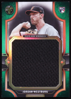 Jordan Westburg 2024 Topps Triple Threads Rookie Jumbo Relics Emerald #RJRJW #26/27 RC at PristineAuction.com