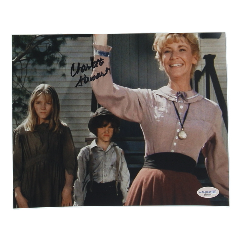 Charlotte Stewart Signed "Little House on the Prairie" 8x10 Photo (ACOA) at PristineAuction.com Charlotte Stewart Signed "Little House on the Prairie" 8x10 Photo (ACOA) at PristineAuction.com