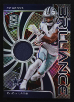 CeeDee Lamb 2024 Panini Spectra Brilliance Materials Hyper #11 #31/60 at PristineAuction.com