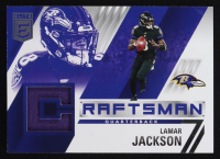 Lamar Jackson 2021 Elite Craftsman Jerseys #2 at PristineAuction.com