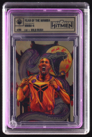 Kobe Bryant "Year of the Mamba" The Case Hitmen Custom Art Card MMBA-6 Gold Rush #286 #1/1 with (2) Custom Coins & Display Box at PristineAuction.com