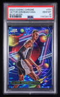 Victor Wembanyama 2023 Topps Cosmic Chrome Blue Moon #151 RC #29/99 (PSA 10) at PristineAuction.com