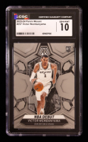 Victor Wembanyama 2023-24 Panini Mosaic #257 RC / NBA Debut (CGC 10) at PristineAuction.com