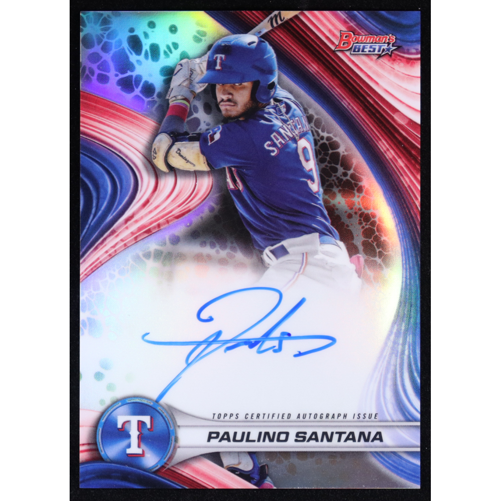 Paulino Santana 2024 Bowman's Best of 2024 Auto #B24-PSA RC at PristineAuction.com