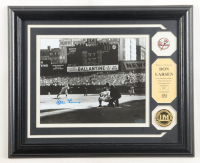 Don Larsen Signed Yankees Custom Framed Matted Photo Display (Steiner) at PristineAuction.com