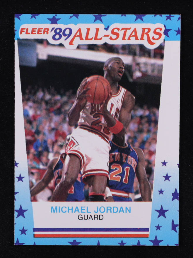 Michael Jordan 1989-90 Fleer Stickers #3 at PristineAuction.com Michael Jordan 1989-90 Fleer Stickers #3 at PristineAuction.com