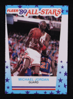 Michael Jordan 1989-90 Fleer Stickers #3 at PristineAuction.com