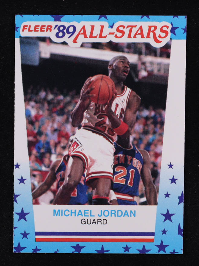 Michael Jordan 1989-90 Fleer Stickers #3 at PristineAuction.com Michael Jordan 1989-90 Fleer Stickers #3 at PristineAuction.com