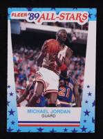Michael Jordan 1989-90 Fleer Stickers #3 at PristineAuction.com