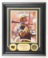 Willie Stargell Signed Pirates Custom Framed Matted Photo Display (Mounted Memories) at PristineAuction.com