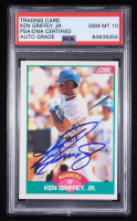 Ken Griffey Jr. Signed 1989 Score Rookie/Traded #100T RC (PSA | Auto 10) at PristineAuction.com