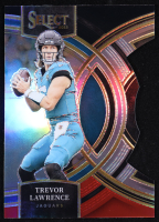 Trevor Lawrence 2023 Select Prizm Red and Blue Die Cut #181 at PristineAuction.com