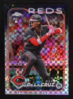 Elly De La Cruz 2024 Topps Chrome X-Fractors #44 RC at PristineAuction.com