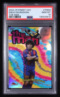 Diego Maradona 2024-25 Finest UCC The Man #TM20 (PSA 10) at PristineAuction.com