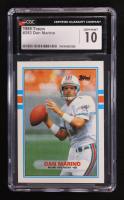 Dan Marino 1989 Topps #293 (CGC 10) at PristineAuction.com