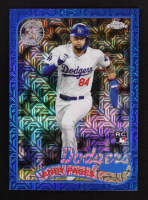 Andy Pages 2024 Topps Update '89 Topps Silver Pack Chrome Blue Refractors #T89CU42 #123/150 RC at PristineAuction.com