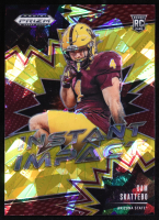 Cam Skattebo 2025 Panini Prizm Draft Picks Instant Impact Gold Ice #3 RC at PristineAuction.com