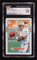 Dan Marino 1989 Topps #293 (CGC 10) at PristineAuction.com