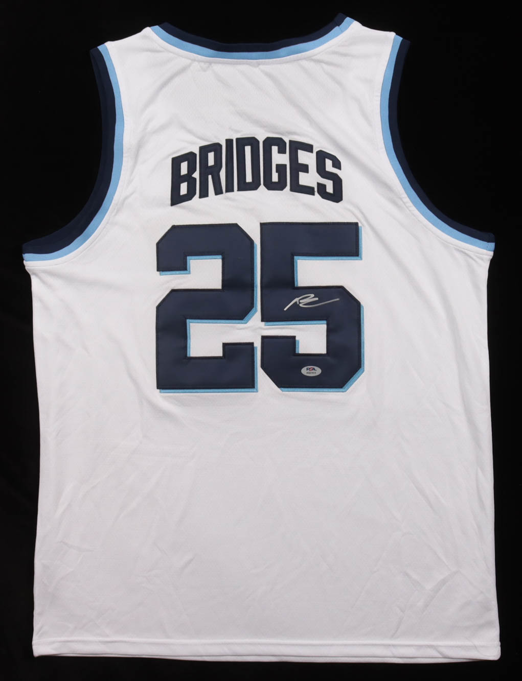 Mikal Bridges Signed Jersey (PSA) at PristineAuction.com Mikal Bridges Signed Jersey (PSA) at PristineAuction.com