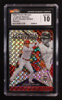 Shohei Ohtani 2022 Panini Mosaic Longball Masters Mosaic #2 (CGC 10) at PristineAuction.com