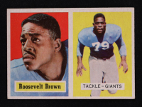 Roosevelt Brown 1957 Topps #11 at PristineAuction.com