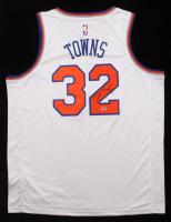 Karl-Anthony Towns Signed Knicks Nike Authentic Jersey (PSA) at PristineAuction.com