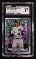 Aaron Judge 2024 Bowman Chrome Bowman Mega Box #7 (CGC 10) at PristineAuction.com